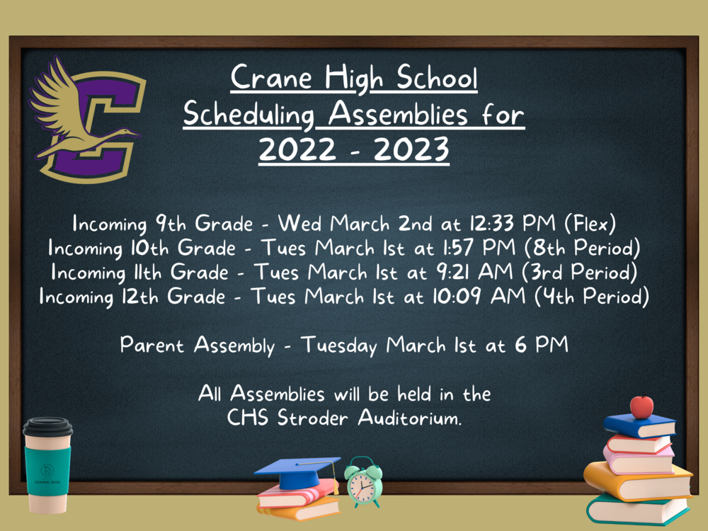 Scheduling Assemblies