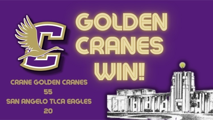 Golden Cranes Win